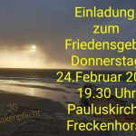 Friedensgebet
